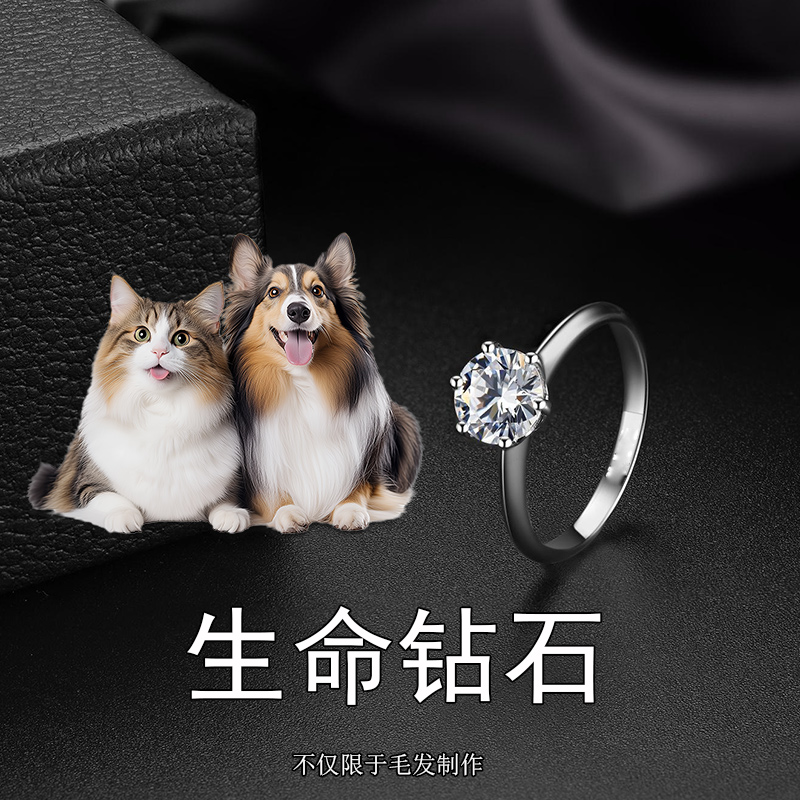 讓離開的毛小孩以鑽石的形式永遠陪伴著你寵物骨灰鑽石製作服務